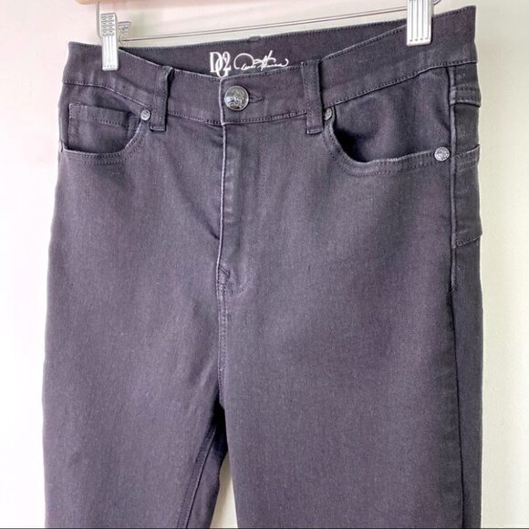 DG2 high waisted  jeggings, black, stretch cotton - Picture 4 of 15